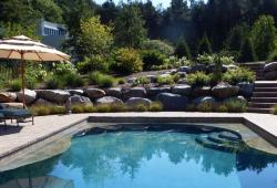 Inspiration Gallery - Pool Retaining Wall - Image: 240