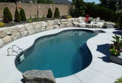 Inspiration Gallery - Pool Retaining Wall - Image: 241