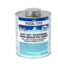 2366S PVC CMT POOL/SPA BLUE 1/4PT