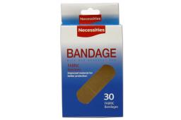 FLEXIBLE FABRIC BANDAGE 30 PK