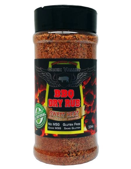 CROIX VALLEY SWEET HEAT BBQ DRY RUB