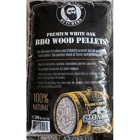  Premium White Oak Pellets - 20 Lbs