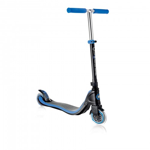 Globber Flow 125 Scooter - Black/Navy Blue