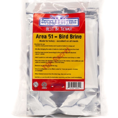TURKEY BIRD BRINE kit area 51 8oz
