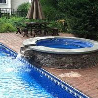 Swimming Pool Spill Over Spas